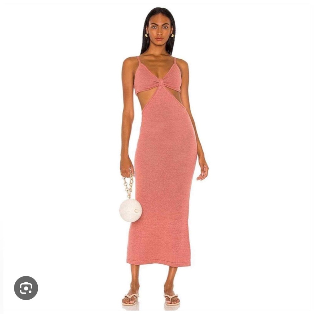Cult gaia Serita knit dress in color jaipur